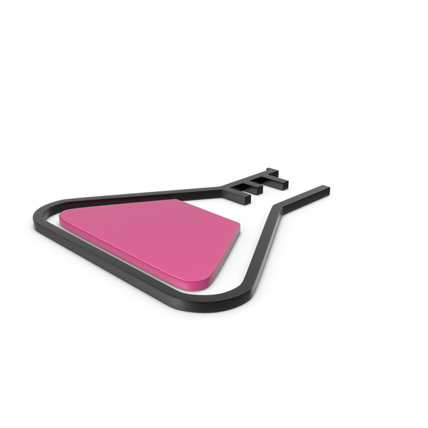 Computer: Flask Black and Pink Icon PNG & PSD Images