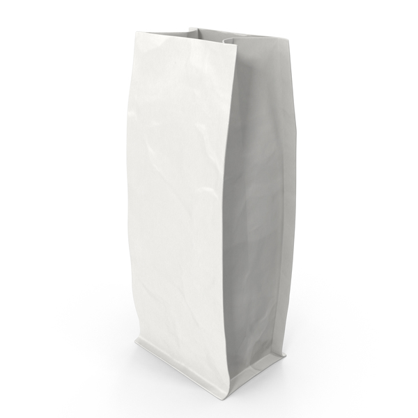 Paper Bag: Flat Bottom Pouch 250g Open White PNG & PSD Images Paper Bag: Flat Bottom Pouch 250g Open White PNG & PSD Images