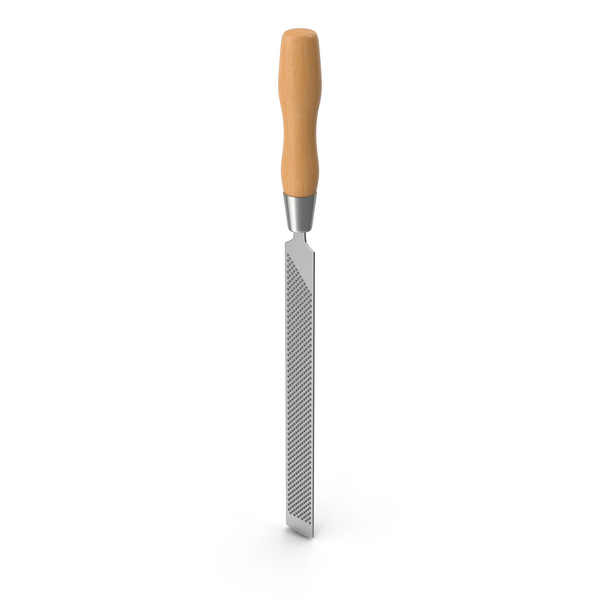 Rasp: Flat File With Wooden Handle PNG & PSD Images Rasp: Flat File With Wooden Handle PNG & PSD Images
