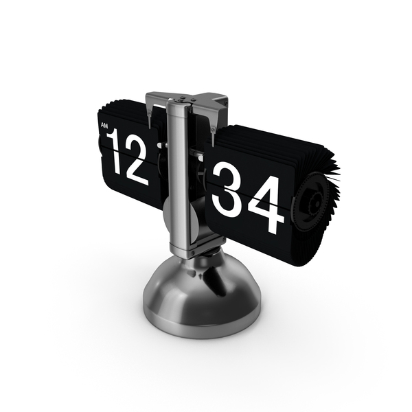 Flip Clock PNG & PSD Images