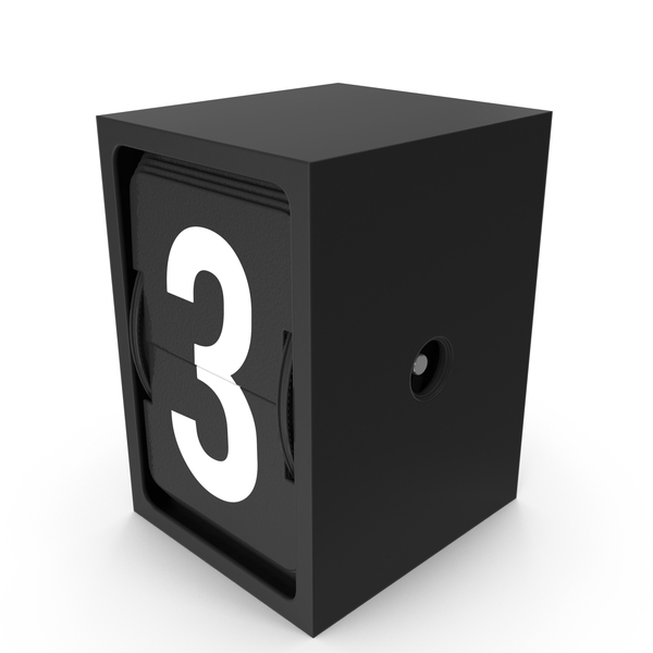 Flip Indicator Number 3 PNG & PSD Images