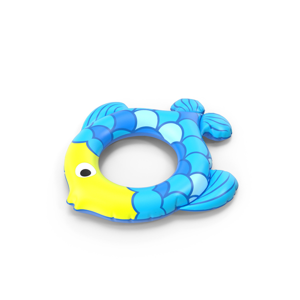 Pool Toy: Float Ring Fish 06 PNG & PSD Images