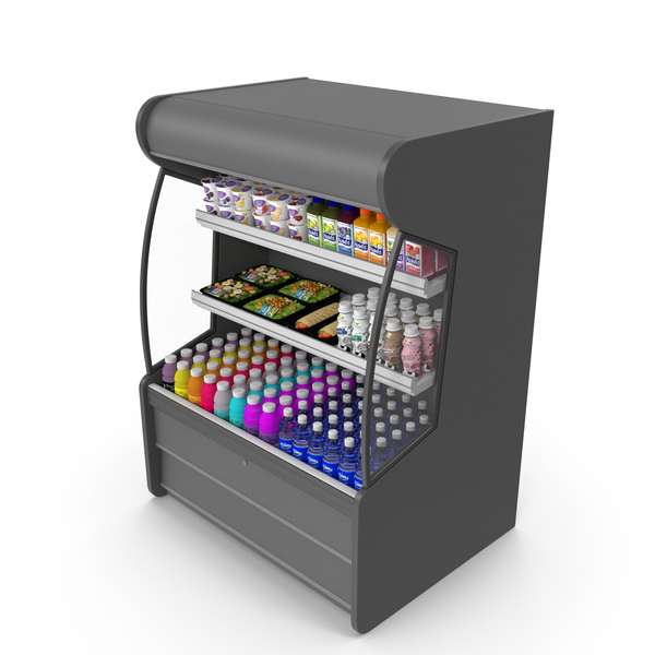 Beverage Fridge: Floor Display Cooler PNG & PSD Images Beverage Fridge: Floor Display Cooler PNG & PSD Images