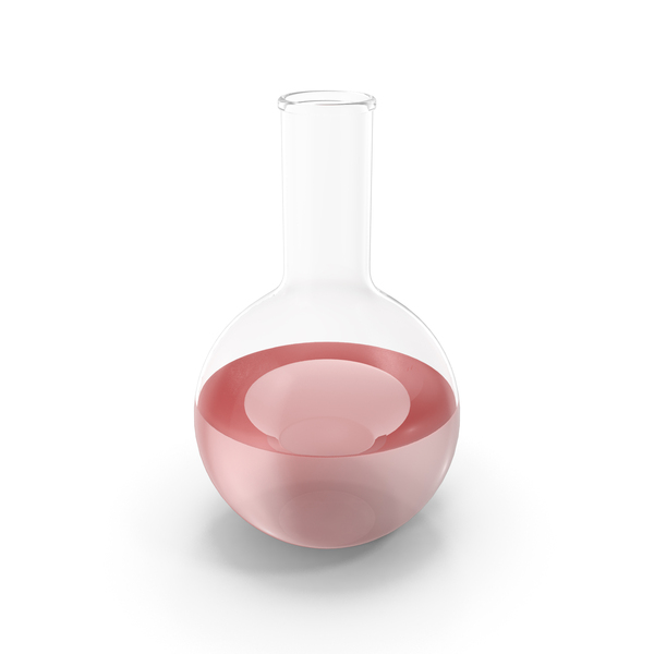 Lab: Florence Flask With Red Liquid PNG & PSD Images