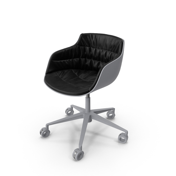 Office: Flow Slim Chair White Black PNG & PSD Images Office: Flow Slim Chair White Black PNG & PSD Images