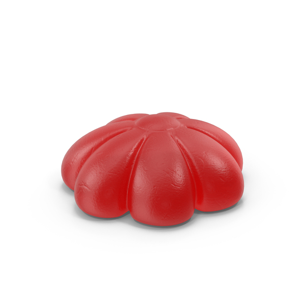 Candy: Flower Gumdrop Red PNG & PSD Images Candy: Flower Gumdrop Red PNG & PSD Images
