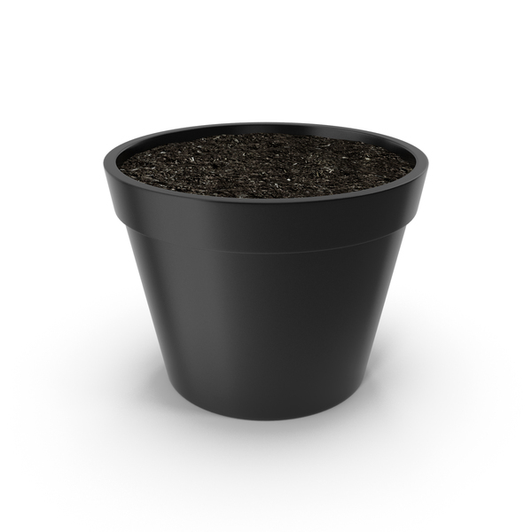 Flower Pot With Soil PNG & PSD Images Flower Pot With Soil PNG & PSD Images
