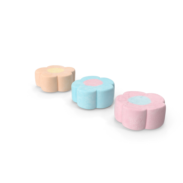 Marshmallow: Flower Shaped Marshmallows PNG & PSD Images Marshmallow: Flower Shaped Marshmallows PNG & PSD Images
