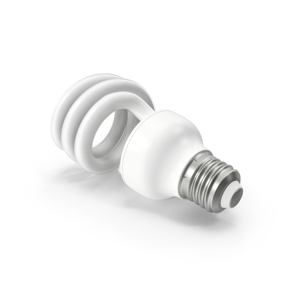 Fluorescent Bulb Spiral PNG & PSD Images Fluorescent Bulb Spiral PNG & PSD Images