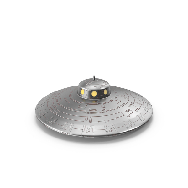 Fly Retro UFO Ship PNG Images & PSDs for Download | PixelSquid - S12074985F