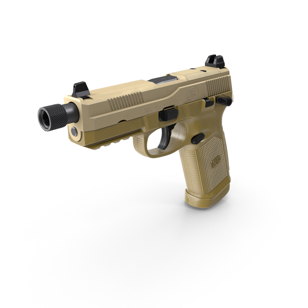 Handgun: FN FNX-45 Tactical PNG & PSD Images Handgun: FN FNX-45 Tactical PNG & PSD Images