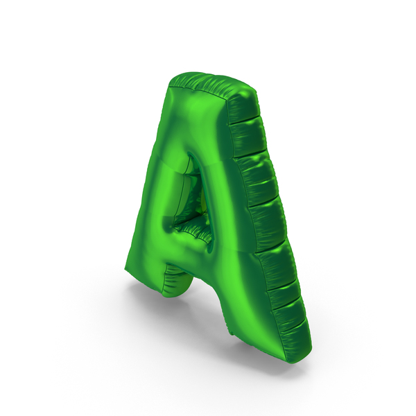 Balloons: Foil Balloon Letter A PNG & PSD Images