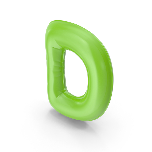 Roman Alphabet: Foil Balloon Letter D Green Model PNG & PSD Images Roman Alphabet: Foil Balloon Letter D Green Model PNG & PSD Images