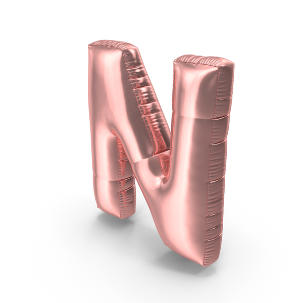 Balloons: Foil Balloon Letter N PNG & PSD Images Balloons: Foil Balloon Letter N PNG & PSD Images