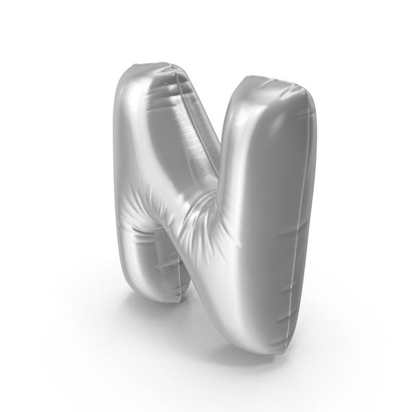 Balloons: Foil Balloon Letter N PNG & PSD Images Balloons: Foil Balloon Letter N PNG & PSD Images