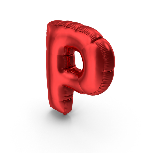 Foil Balloon Letter P PNG Images & PSDs for Download | PixelSquid ...