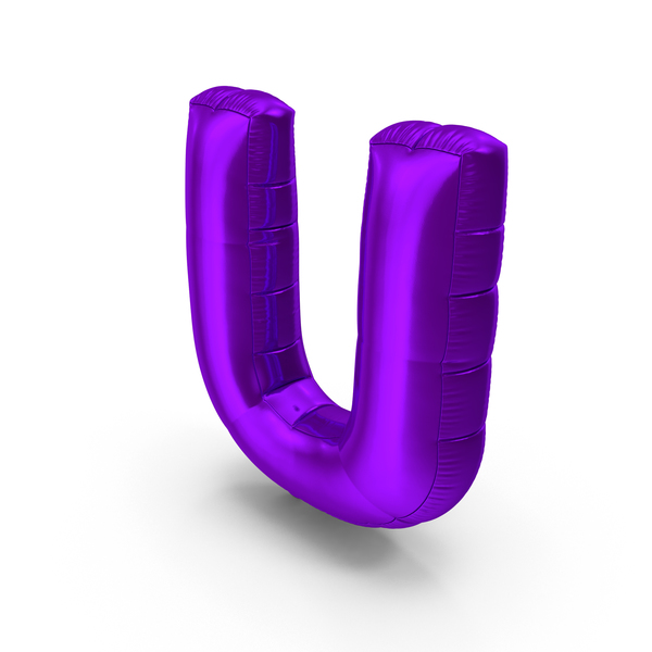 Balloons: Foil Balloon Letter U Purple PNG & PSD Images Balloons: Foil Balloon Letter U Purple PNG & PSD Images