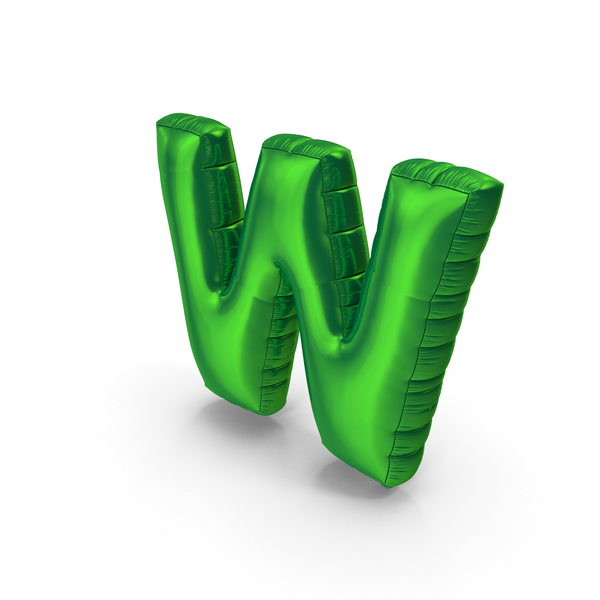 Balloons: Foil Balloon Letter W PNG & PSD Images Balloons: Foil Balloon Letter W PNG & PSD Images
