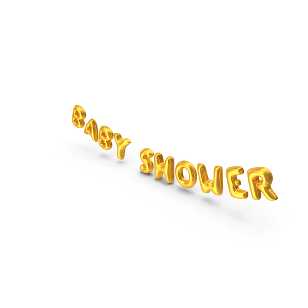 Baloon Aluminum: Foil Balloon Words Baby Shower Gold PNG & PSD Images Baloon Aluminum: Foil Balloon Words Baby Shower Gold PNG & PSD Images