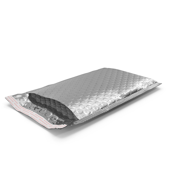 Mail Package: Foil Bubble Mailer Open PNG & PSD Images Mail Package: Foil Bubble Mailer Open PNG & PSD Images