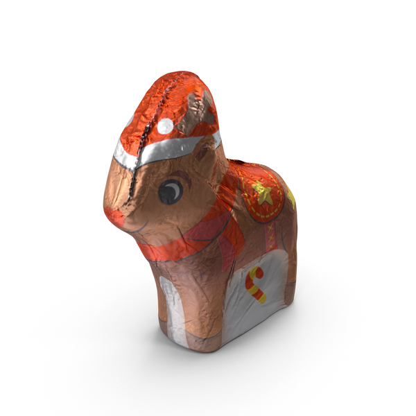 Foil Wrapped Chocolate Reindeer PNG & PSD Images Foil Wrapped Chocolate Reindeer PNG & PSD Images