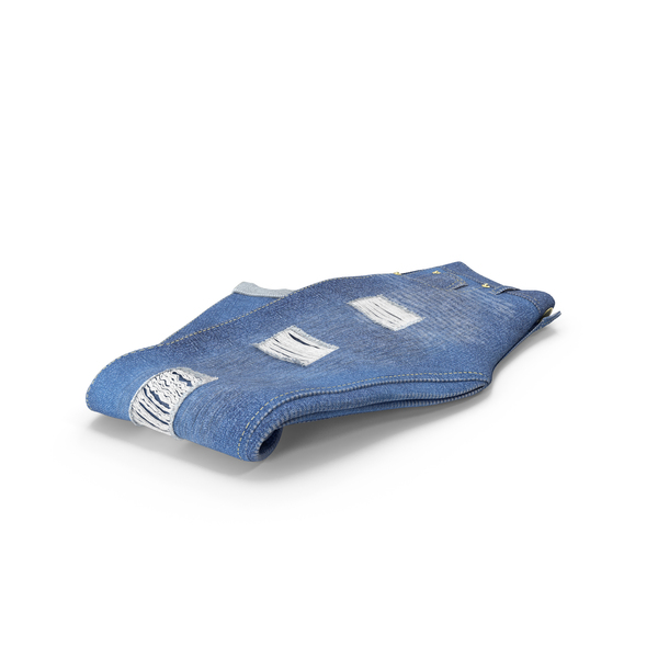Folded Jeans PNG & PSD Images