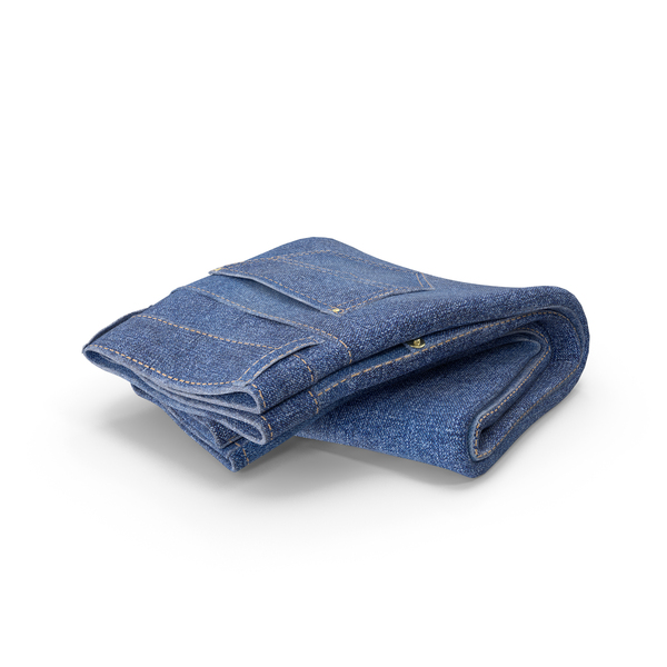 Folded Jeans PNG & PSD Images