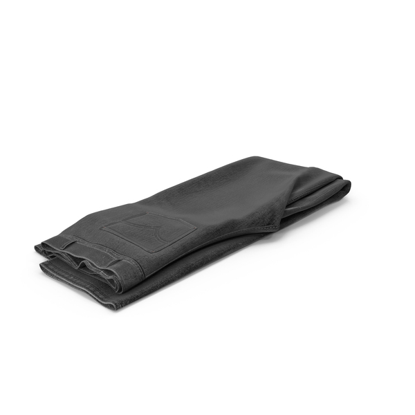 Folded Jeans Black PNG & PSD Images Folded Jeans Black PNG & PSD Images