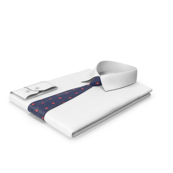 Folded Shirt With Tie PNG & PSD Images Folded Shirt With Tie PNG & PSD Images