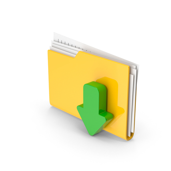 Folder Download Color PNG & PSD Images