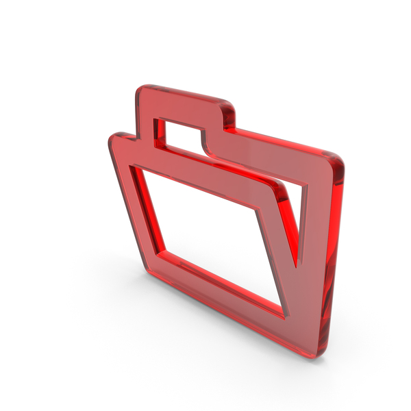 Folder Icon Glass PNG Images & PSDs for Download | PixelSquid - S119518470