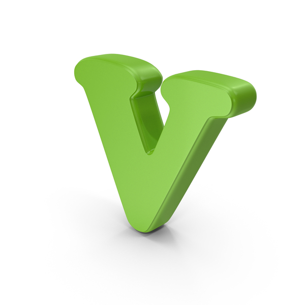 Language: Font Copper V Green PNG & PSD Images