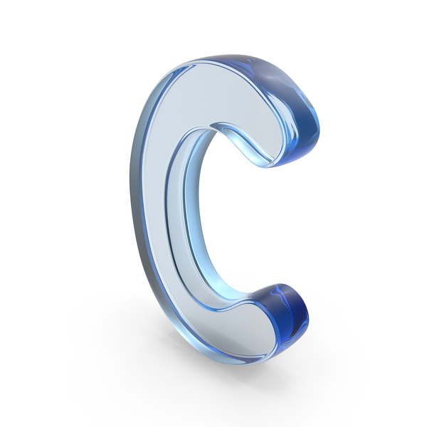 Roman Alphabet: Font Cute C Glass Blue PNG & PSD Images Roman Alphabet: Font Cute C Glass Blue PNG & PSD Images