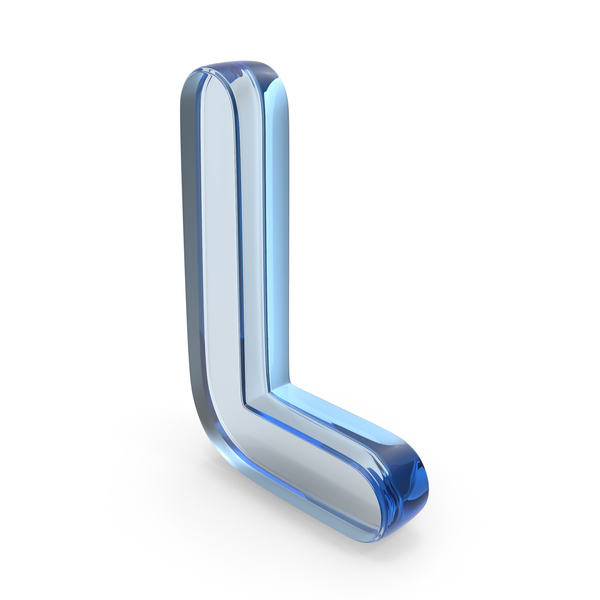 Roman Alphabet: Font Cute L Glass Blue PNG & PSD Images Roman Alphabet: Font Cute L Glass Blue PNG & PSD Images