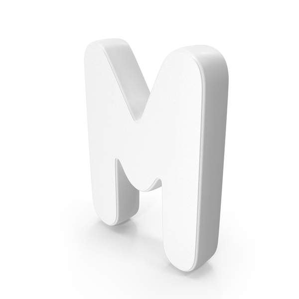 Roman Alphabet: Font Cute M White PNG & PSD Images Roman Alphabet: Font Cute M White PNG & PSD Images