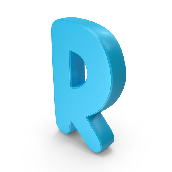 Roman Alphabet: Font Cute R Blue PNG & PSD Images Roman Alphabet: Font Cute R Blue PNG & PSD Images