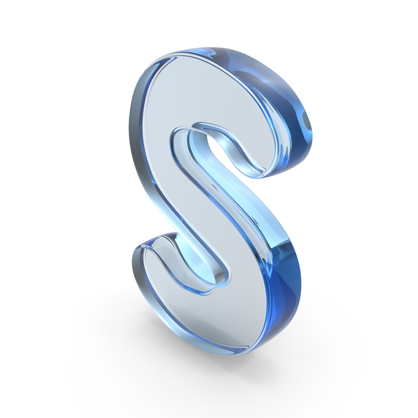 Roman Alphabet: Font Cute S Glass Blue PNG & PSD Images Roman Alphabet: Font Cute S Glass Blue PNG & PSD Images