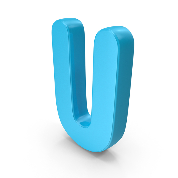 Roman Alphabet: Font Cute U Blue PNG & PSD Images Roman Alphabet: Font Cute U Blue PNG & PSD Images