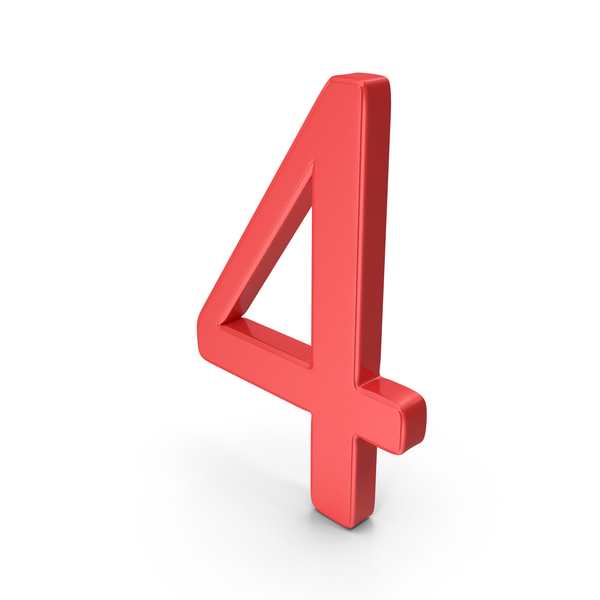 Number: Font Design 4 Red PNG & PSD Images Number: Font Design 4 Red PNG & PSD Images