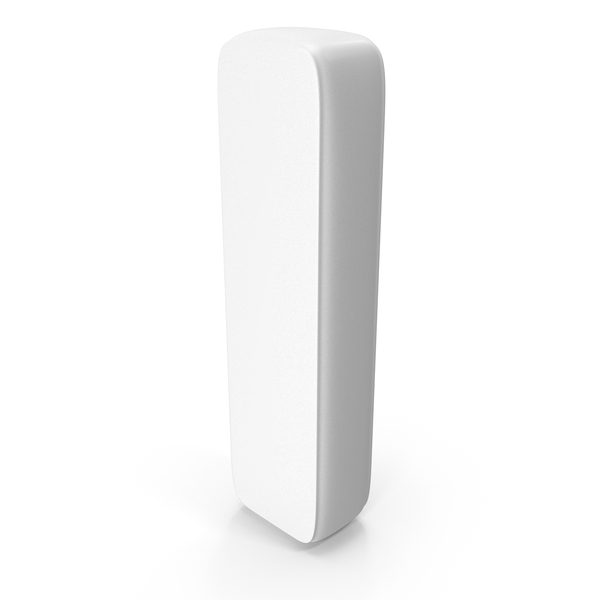 Roman Alphabet: Font Impact I White PNG & PSD Images