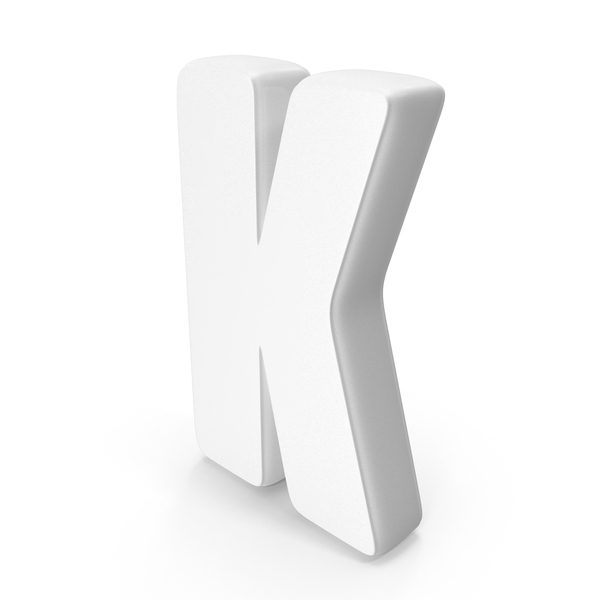 Roman Alphabet: Font Impact K White PNG & PSD Images