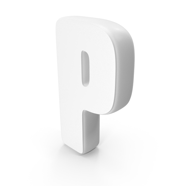 Roman Alphabet: Font Impact P White PNG & PSD Images