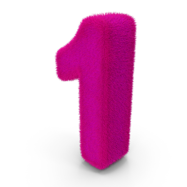 Number: Font Regular 1 Fur PNG & PSD Images