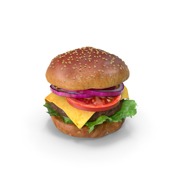 Food Burger: Cheeseburger PNG & PSD Images