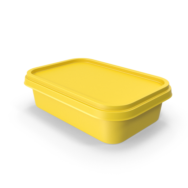 Food Container Yellow PNG & PSD Images