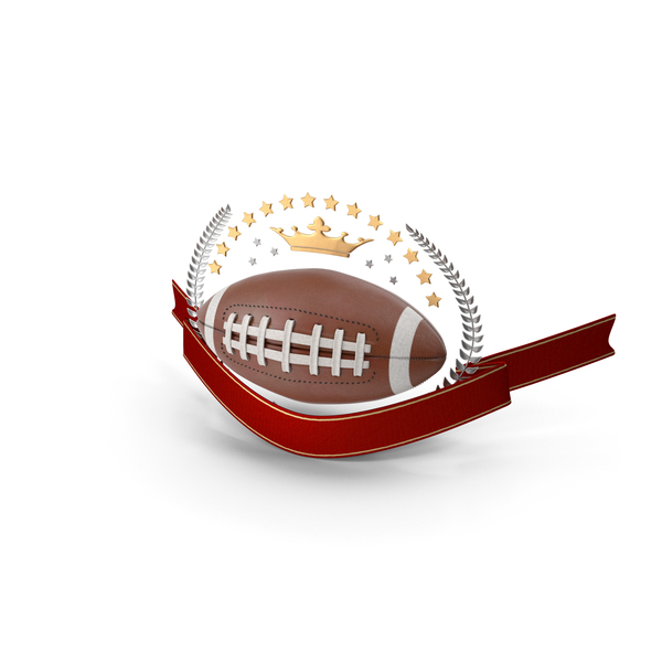 (Ball): Football Laurel Emblem Banner PNG & PSD Images (Ball): Football Laurel Emblem Banner PNG & PSD Images