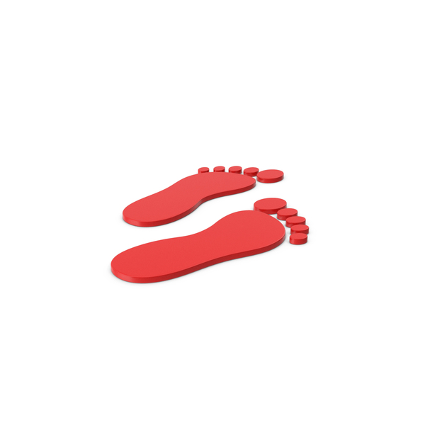Computer Icon: Footprint Symbol Red PNG & PSD Images Computer Icon: Footprint Symbol Red PNG & PSD Images