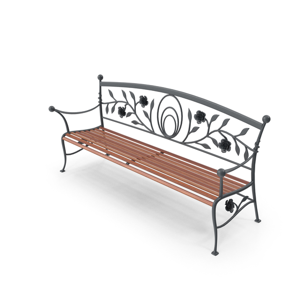 Forged Wooden Bench PNG & PSD Images Forged Wooden Bench PNG & PSD Images