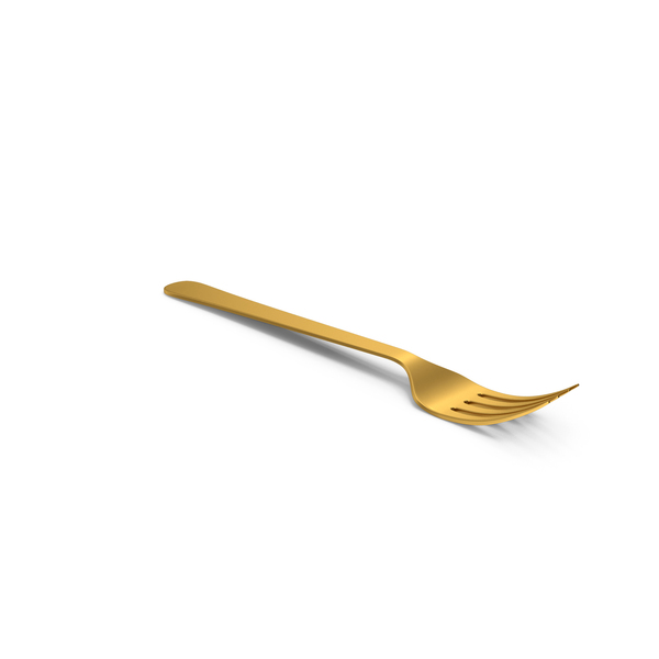 Fork Gold PNG & PSD Images Fork Gold PNG & PSD Images