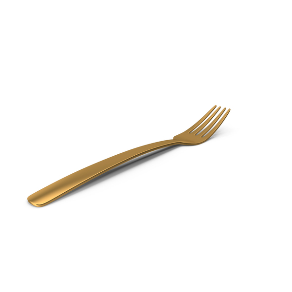 Spoon: Fork Gold PNG & PSD Images